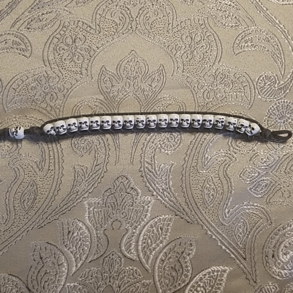 Handmade Skull Bracelet